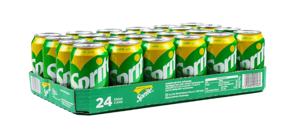 Tray Sprite 33CL 24 Canettes