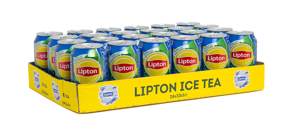 Tray Lipton Ice Tea Sparkling 33CL 24 Canettes