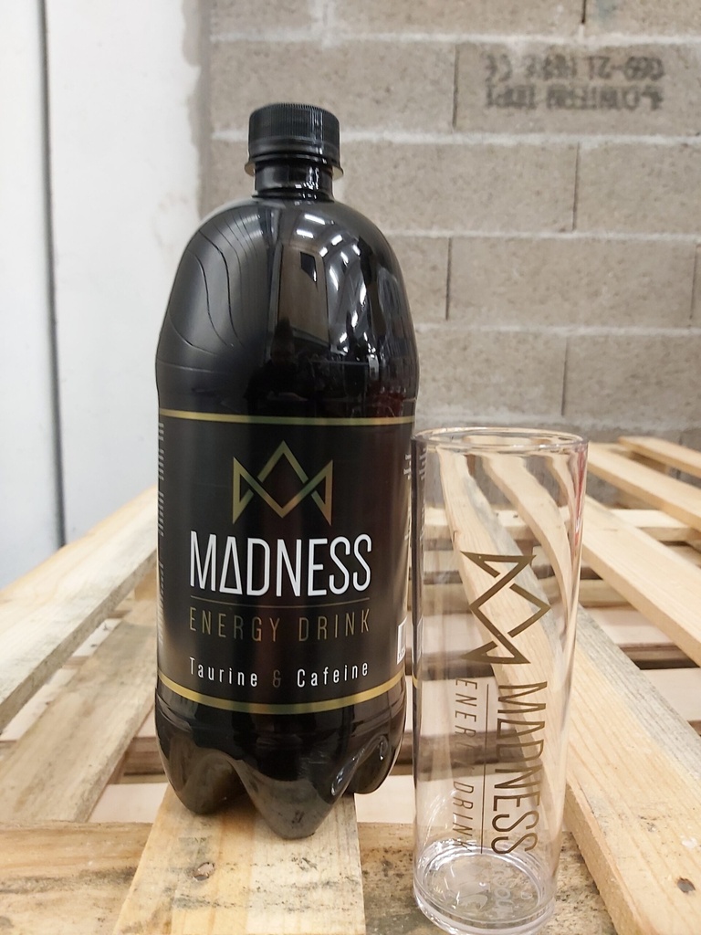 Tray Madness Energy Drink 1L Pack 6 Bouteilles