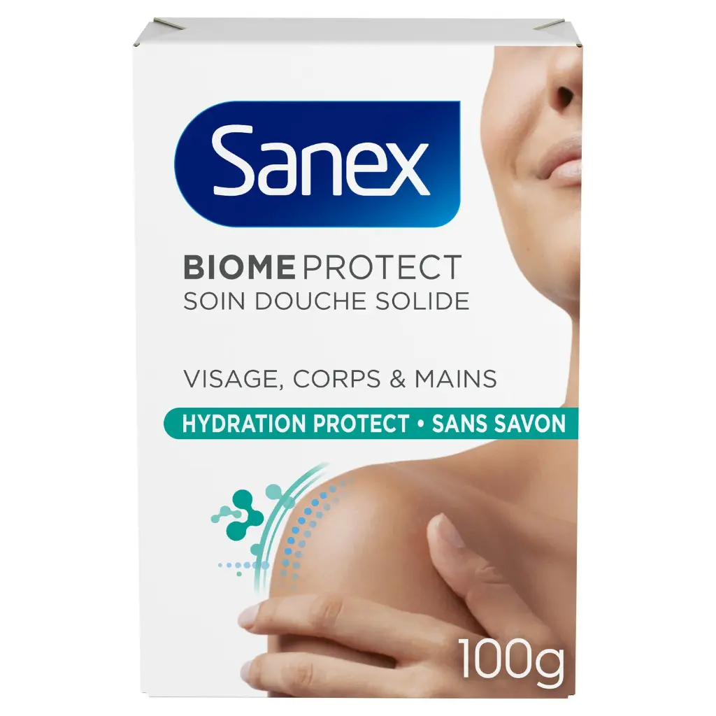 Sanex Soin Douche Solide Biome Protect Hydratant 