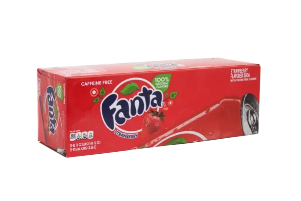 Tray Fanta Strawberry 12 Canettes 35,5CL