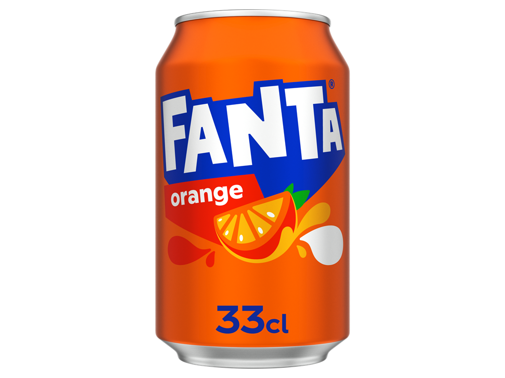 Fanta Orange Canette 33CL