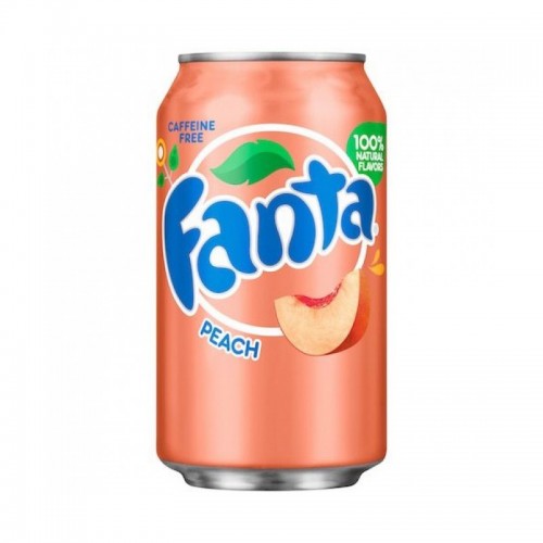 Fanta USA Peach Canette 355Ml