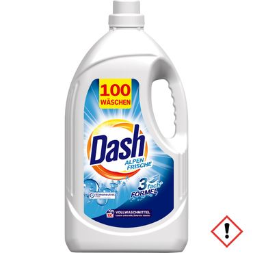 Dash Liquide Fraîcheur Alpine 5L - 100sc 