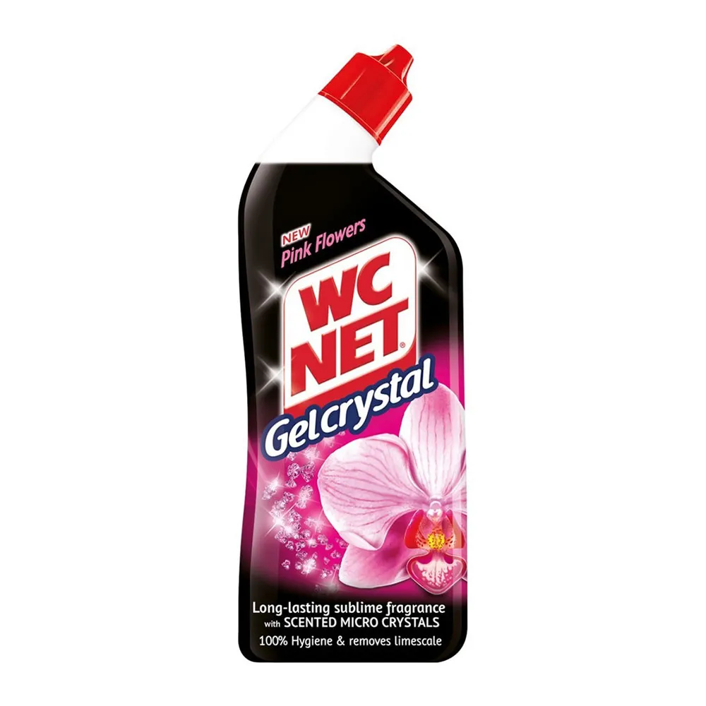 WC NET Gelcrystal 750 ML Pink Flowers