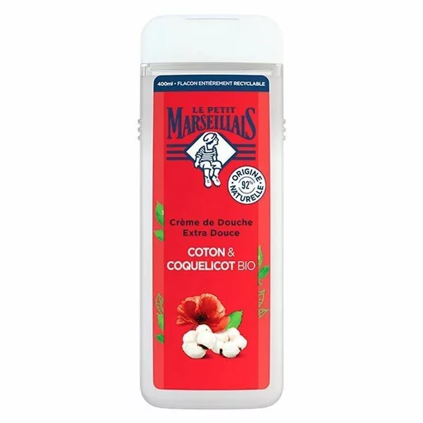 Le Petit Marseillais Bio Coton & Coquelicot 400ML