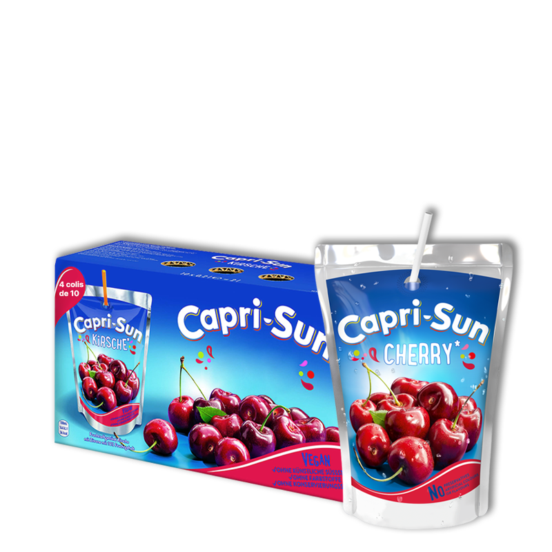 Tray Capri Sun Cerise 20CL 40 Jus 