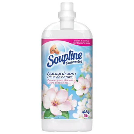 Soupline Active Fresh Adoucissant Fleur Ensoleillées – 56sc 1,3 L 