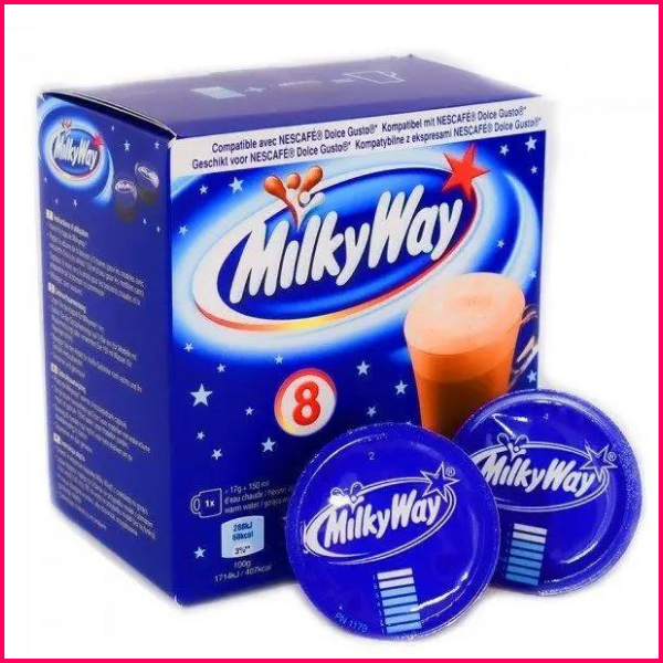 Pods 8 Pieces Milky Way Compatible Dolce Gusto 136Gr