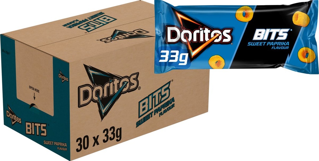 Carton Doritos Bits Sweet Paprika 30 Pièces De 33Gr 