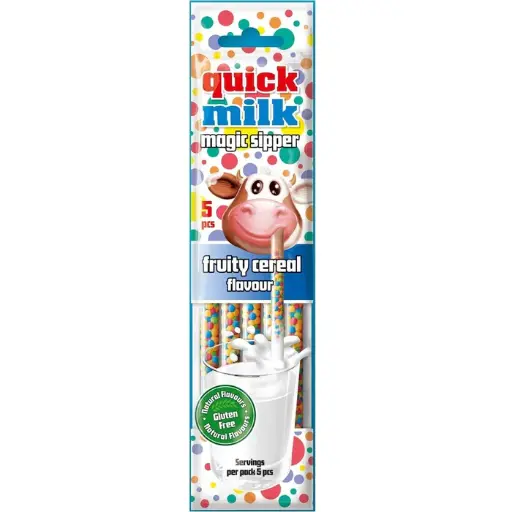 Quick Milk Magic Sipper Fruity Cereal 