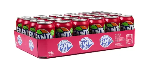 Tray Fanta Strawberry Et Kiwi 33CL 24 Canettes