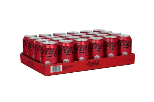 Tray Coca-Cola Zero Sugar 33CL 24 Canettes