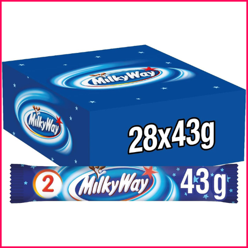 Carton Milky Way Twin 28 Pièces De 43 Gr