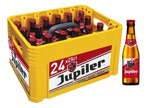 Casier Jupiler Belge 25CL 24 Bouteilles Vidange Non Comprise