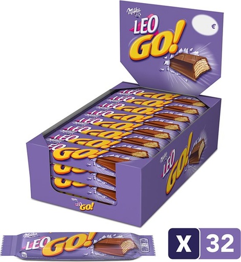 Carton Leo Go 32 Pièces De 48 Gr