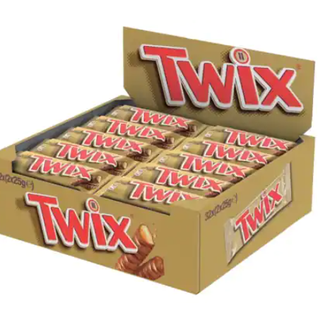 Carton Twix 32 Pièces De 50 Gr