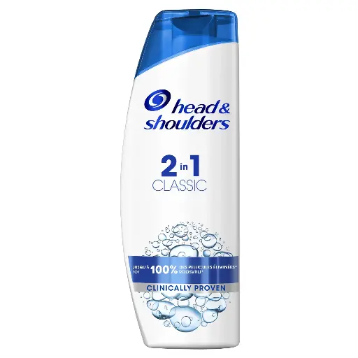 Head Shoulders Shampoing Classic 2in1 270ML