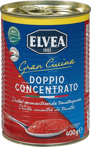 DESTOCKAGE Elvea Double Concentre Tomates 400gr