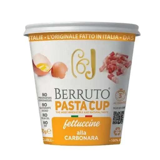 Pasta Berruto Fettuccine Carbonara 70 gr 